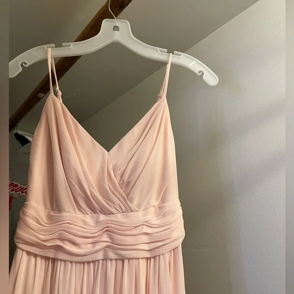 David's Bridal | Dresses | Davids Bridal Light Pink Dress | Poshmark